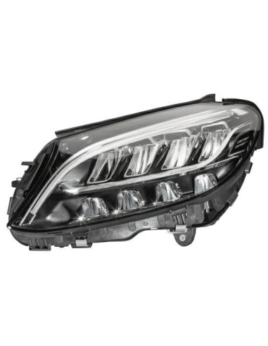 Right front led headlight for mercedes c-class w205 2018 onwards
