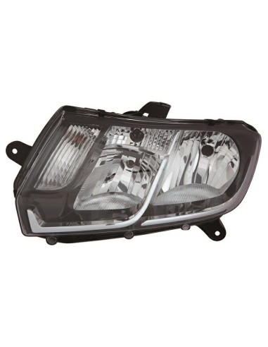 Right front headlight h7-h1 for dacia logan 2013 onwards 4p