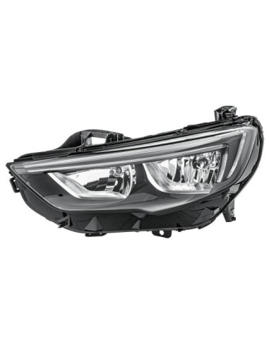 Left front headlight h7 black border for opel insignia 2017 onwards