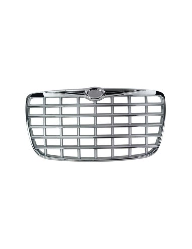 Chrome silver front grill grille for chrysler 300c 2006 onwards