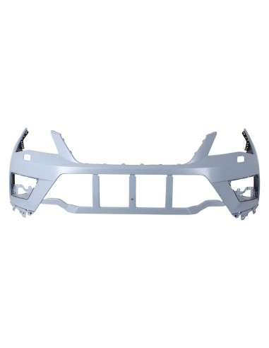 Front bumper primer with headlight washer for seat ateca 2016 onwards