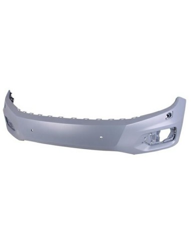Front upper bumper with PDC and headlight washer for vw tiguan 2011 - track & style