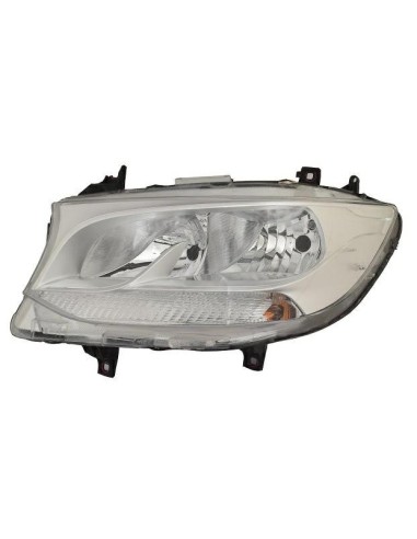 Right headlight h7-h15 electric for sprinter w907-w910 2018 onwards