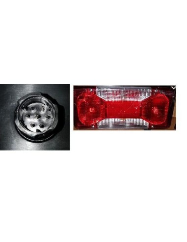 Right-left rear light for iveco daily 2014 onwards with box