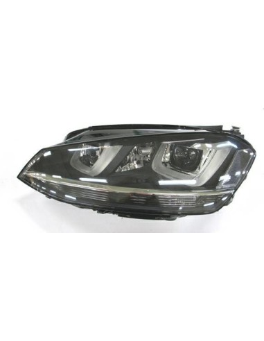 Faro derecho bi-xenon d3s-h7 dbl + drl led para vw golf 7 2012 en adelante