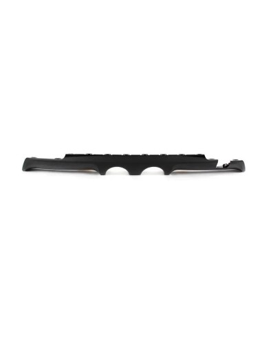 Rear bumper spoiler with 2 holes middle muffler for vw golf 6 r20 2009-