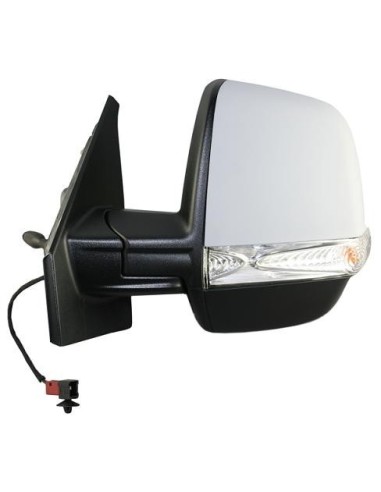 Flecha de cebado del espejo retrovisor derecho para doblo 2010- doble vidrio de carga