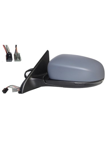 Right rearview mirror electric thermal for compass 2017 onwards arrow 4 + 3 pins