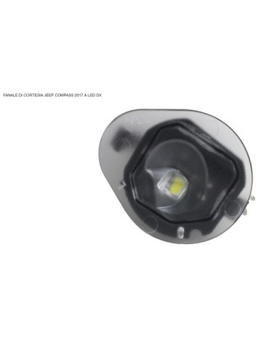 Luz led de cortesía derecha para jeep cherokee 2014 en adelante