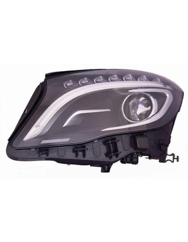 Faro izquierdo d3s xenon led para mercedes gla x156 2014 en adelante negro