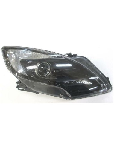 Left headlight electric black frame for zafira tourer 2011- h1r2
