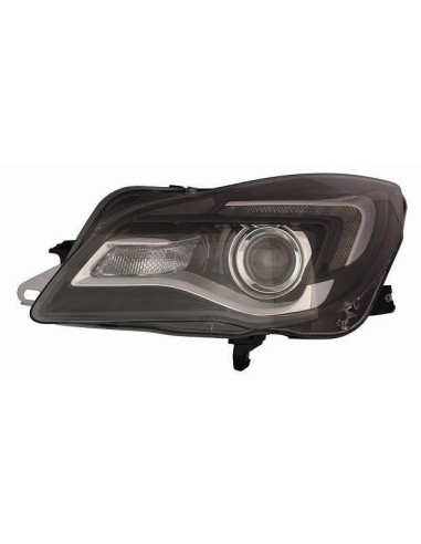 Phare droit H1R2 LED électrique pour Opel Insignia à partir de 2013 noir