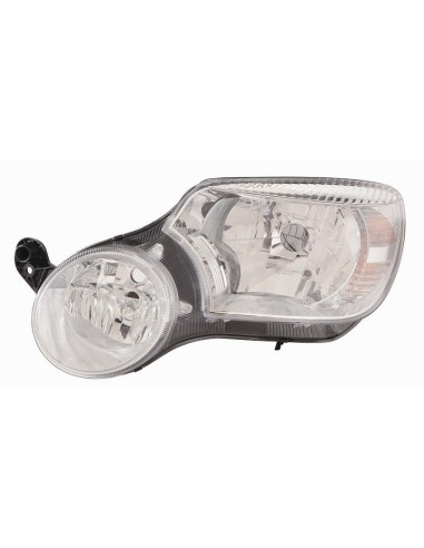 Right headlight h4 electric for yeti 2010- model without fog lights