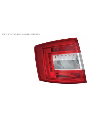Blinker Rücklicht Links Led- für Skoda Octavia 2013 IN Dann Kombi