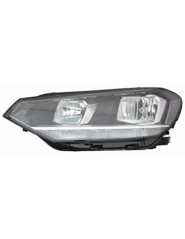 Right headlight 2h7 electric for volkswagen touran 2015 onwards
