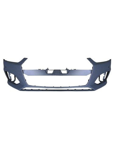 Primer front bumper with park distance control for audi a5 2016 onwards