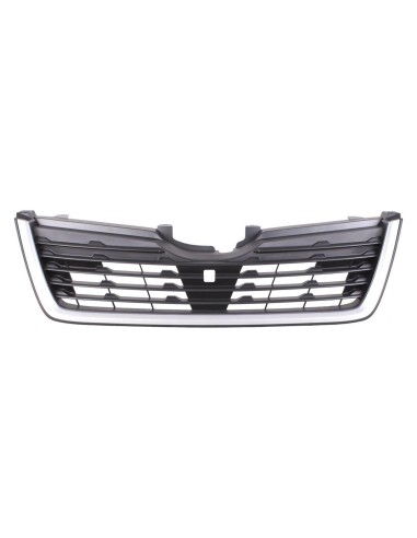 Black front grille with silver frame for forester 2019 onwards