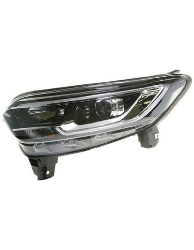 Right headlight 2h7 with led drl for renault kadjar 2015 onwards