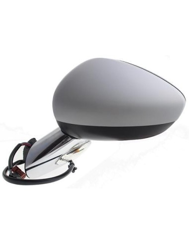 Left electric rearview mirror with arrow for ds3 2015- 7 pin chrome base