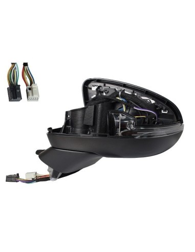 Foldable electric right rearview body for a class w177 2018- 7 + 7 pin