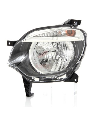 Right headlight h4 for renault twingo 2014 onwards hella