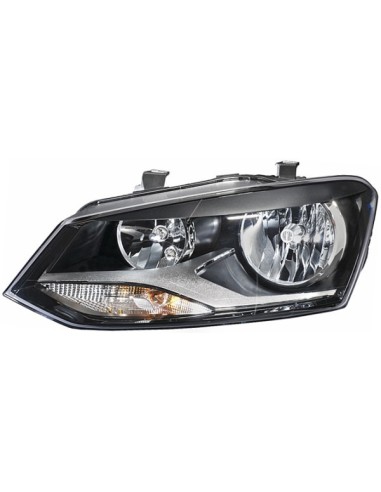 Left headlight 2h7 for polo 2014 onwards comfort gray / high line hella