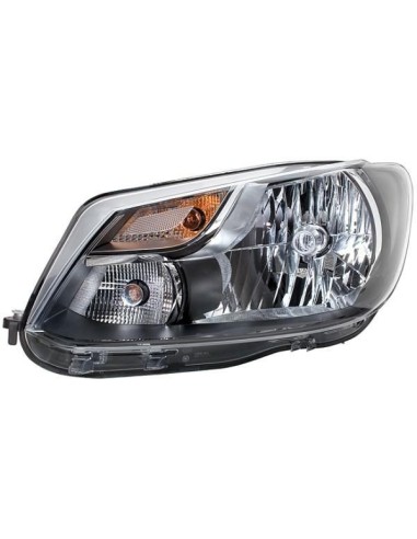 Left headlight h4 for vw caddy 2010 to 2015 hella