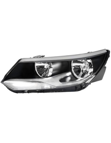 Left headlight h7-h15 for vw tiguan 2011 to 2015 hella