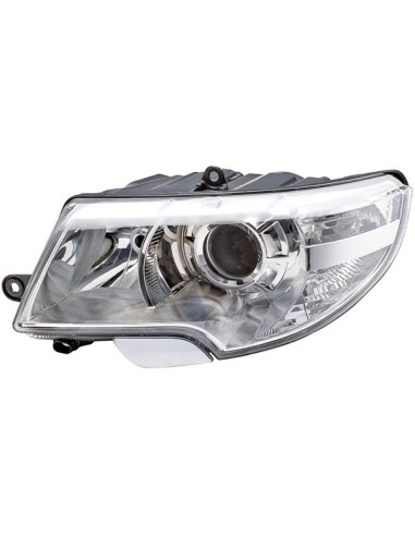 Right headlight h7-h3 for skoda superb 2008 to 2013 hella