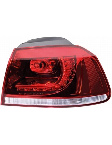 Luz led exterior trasera derecha para vw golf 6 2009 en adelante gti-gtd hella