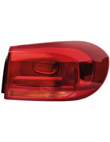 Outer left taillight for vw tiguan 2011 to 2015 hella