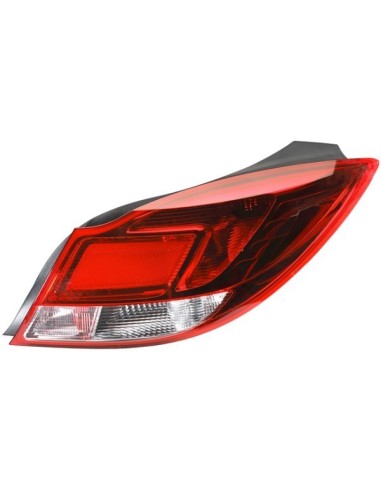 White red left taillight for opel insignia 4p 2009 onwards hella