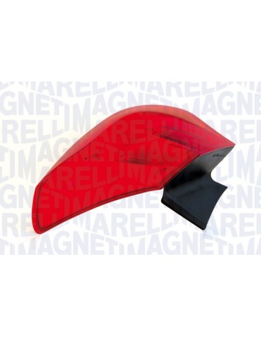 Red outer right taillight for opel astra j 5p 2010 onwards marelli