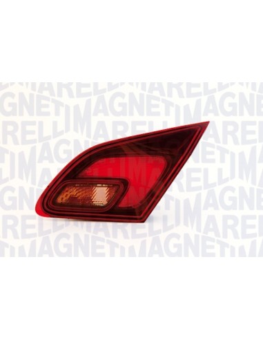 Dark red inner left taillight for astra j 5p sport 2010- marel