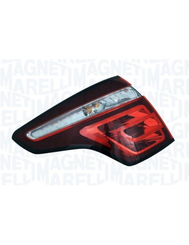 Outer left taillight for citroen c4 picasso 2010 to 2013 marelli