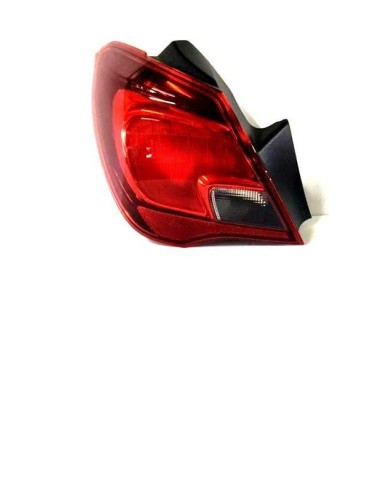Outer left taillight for opel corsa and 2014 onwards 5p marelli