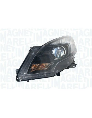 Cadre noir de phare droit pour Opel Zafira Tourer 2011 et suivants Marelli