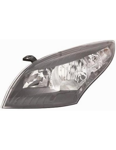 Faro izquierdo 2h7 negro para renault megane 2012 a 2014 marelli