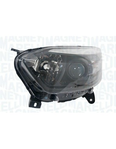 Right headlight 2h1 for renault captur 2013 to 2017 marelli