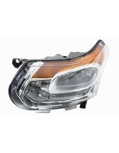 Right headlight h1-h7 for citroen c3 picasso 2009 onwards