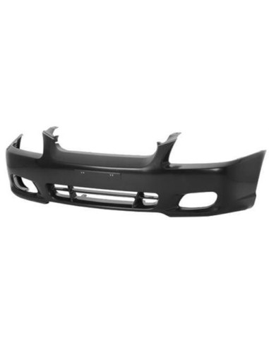 Front bumper with fog lamp holes for hyundai accent 4 doors 2000 to 2001