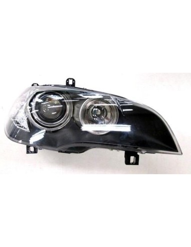 Faro izquierdo h7-h1 con motor eléctrico para bmw x5 e70 2007 en adelante