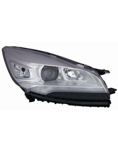 Right headlight xenon d3s-h7-h1 led dbl for ford kuga 2012 onwards