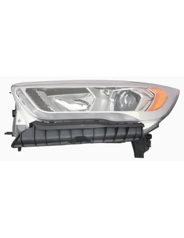 Right headlight h7-h1 with drl daytime running light for ford kuga 2016 onwards