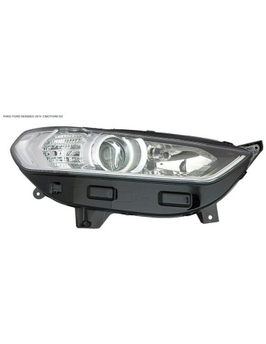 Right headlight h7-h15 with electric motor for ford mondeo 2014 onwards