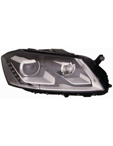 Right bixenon d3s-h7 afs drl led headlight for vw passat 2010 to 2014