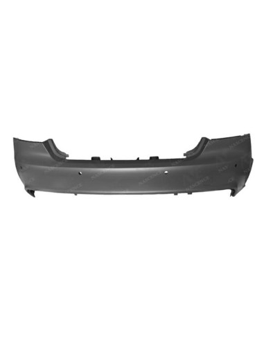 Primer rear bumper with park distance control holes for a7 2010 onwards