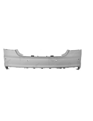 Primer rear bumper with park distance control holes for a7 2015 onwards