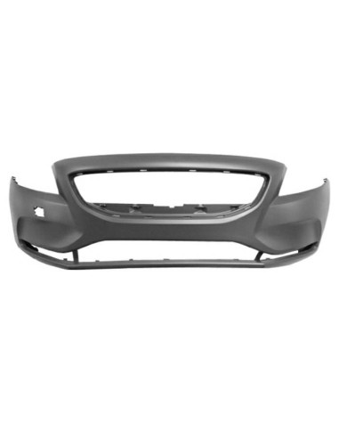 Front bumper primer with headlight washer, park distance and assist for v40 2012-