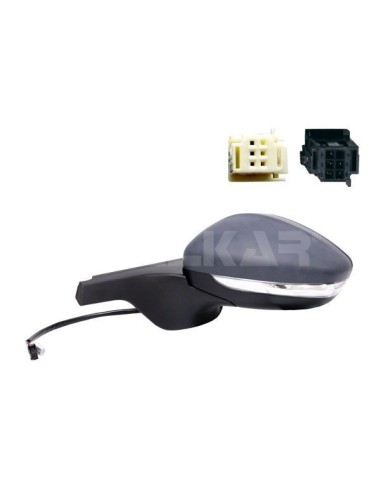 Folding electric left rearview mirror for c3 2018 onwards arrow 8 pin
